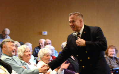 Blog 2 The Singing Trooper Brings Joy to Village at Proprietors Green