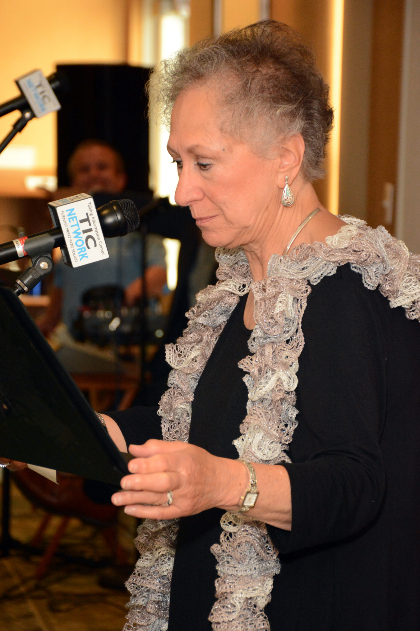 Sunset Boulevard Radio Play: 40-Year Anniversary Performance 2 Another cast member from the Talking Information Center Network Radio Play Sunset Boulevard is Karen Ferrari.