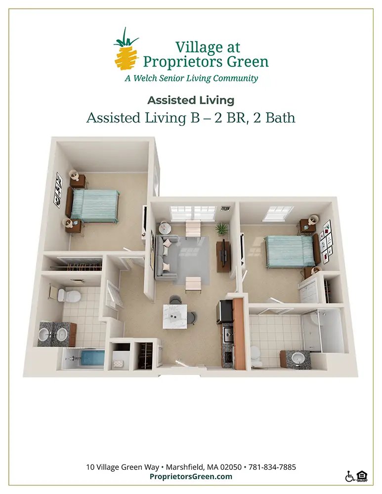 Marshfield Assisted Living B 2BR 2BA Marshfield Assisted Living B 2BR 2BA