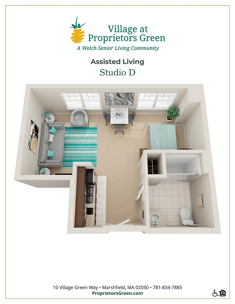 Marshfield Assisted Living Studio D Marshfield Assisted Living Studio D