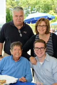 Resident MJ Wakefield was joined at Village at Proprietors Green by family members, including son Bob Wallace and his wife Kate and their son, Bobby.