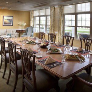 Private dining room at Village at Proprietors Green